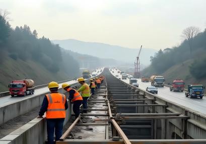 編寫跨越高速公路施工期間的交通組織方案時(shí)需要參考哪些標(biāo)準(zhǔn)和規(guī)范？以湖南高速公路某項(xiàng)目為例