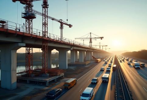 橋梁跨越高速公路編制保障公路和公路附屬設(shè)施質(zhì)量和安全技術(shù)評價報告時，應(yīng)如何評估潛在風險？